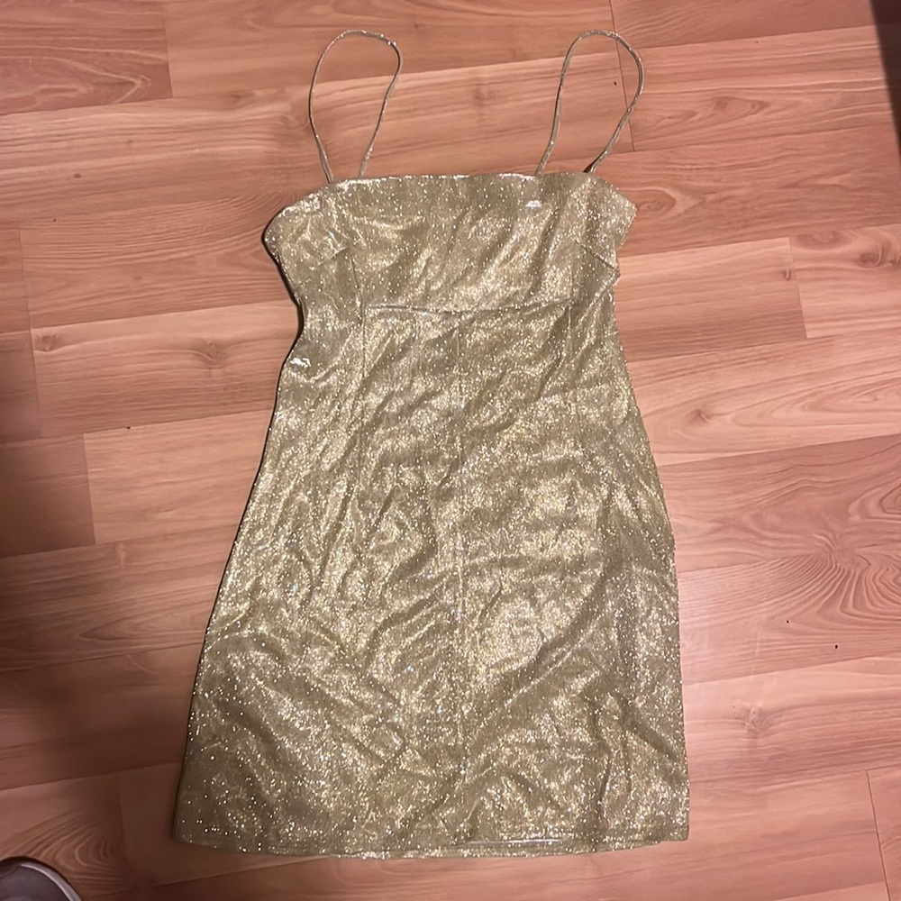 Urban outfitters sparkly mini dress